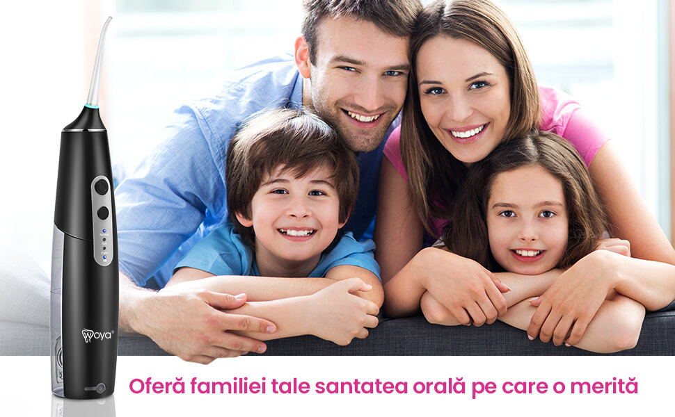 irigator bucal portabil Woya WH100 negru