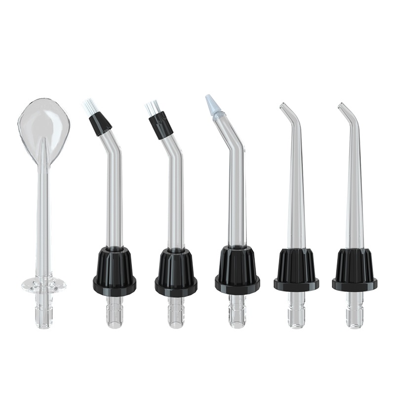 Irigator Bucal Woya WH300, 5 Moduri, 6 Capete, Rezervor 300 ml, Negru - imagine 17