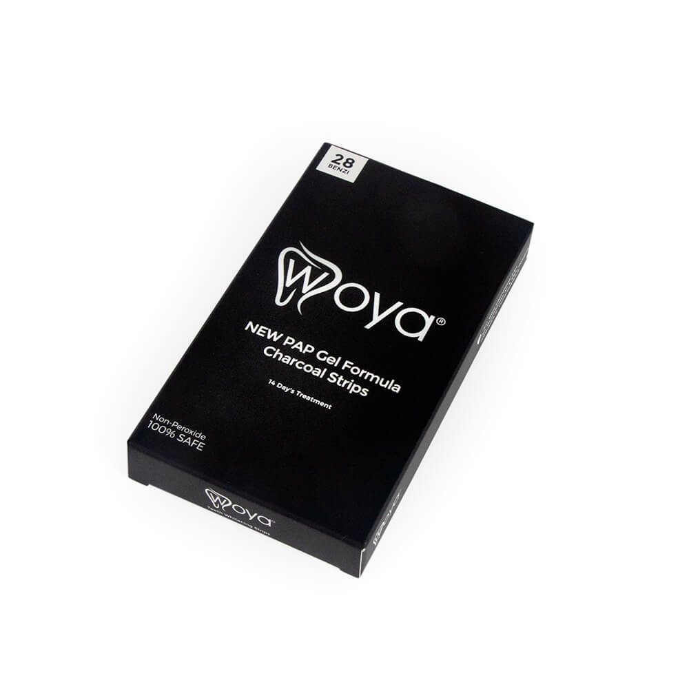 Benzi albirea dintilor Woya cu carbune activat