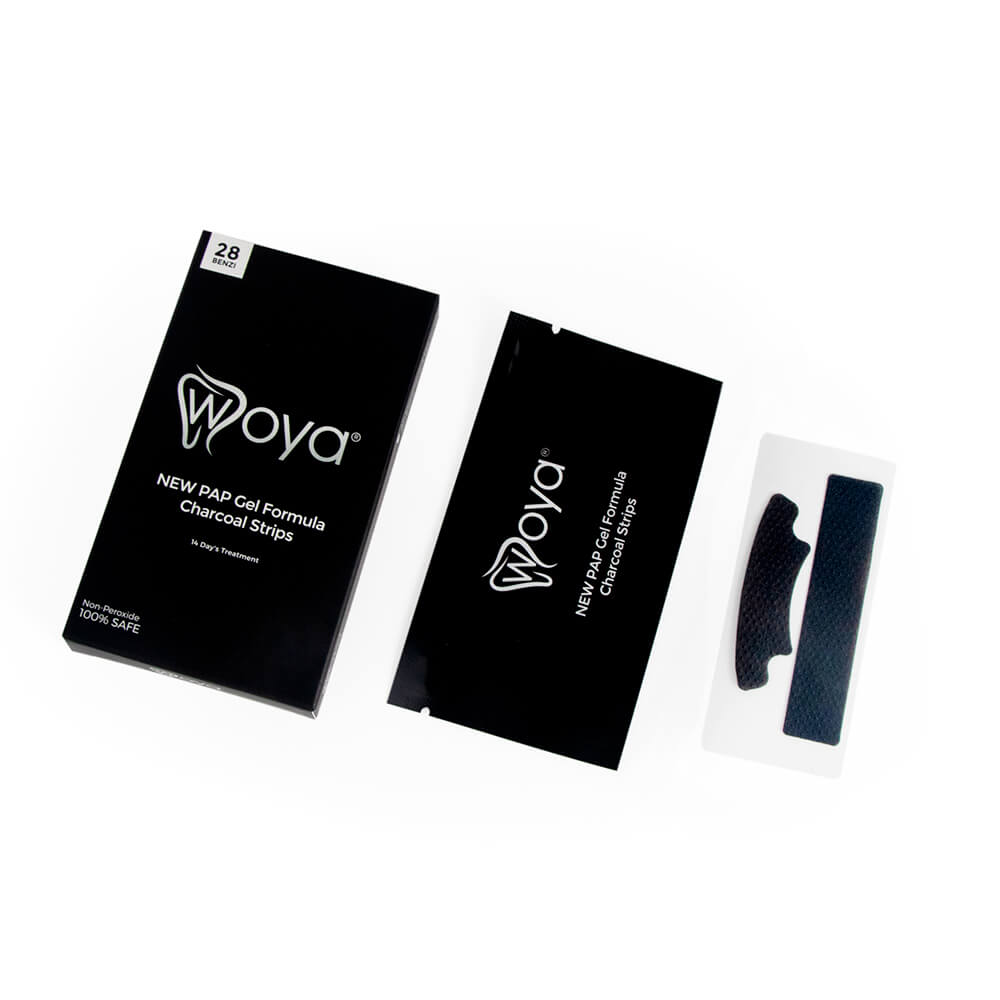 benzi pentru albirea dintilor cu carbune activ