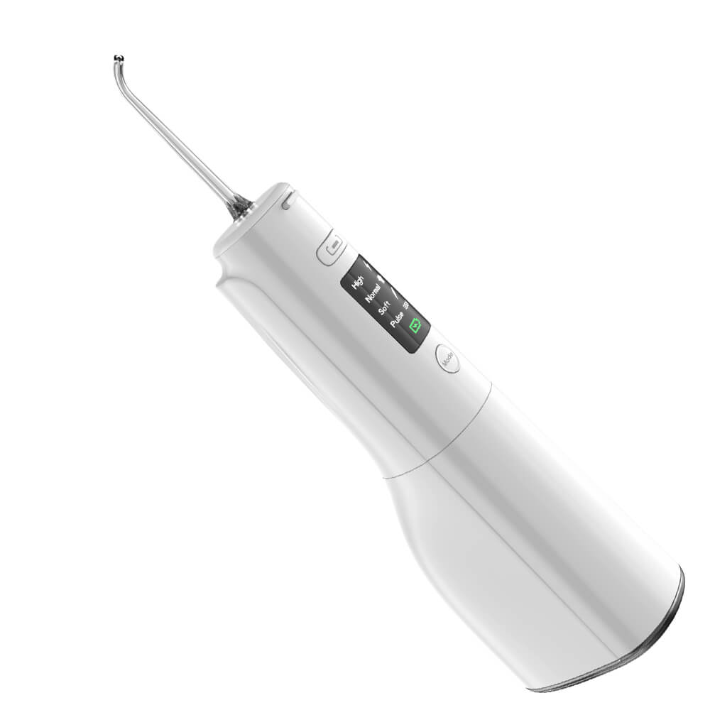 Irigator Bucal Woya WP02, 4 Moduri, 5 Capete, Rezervor 300 ml, Alb - imagine 3