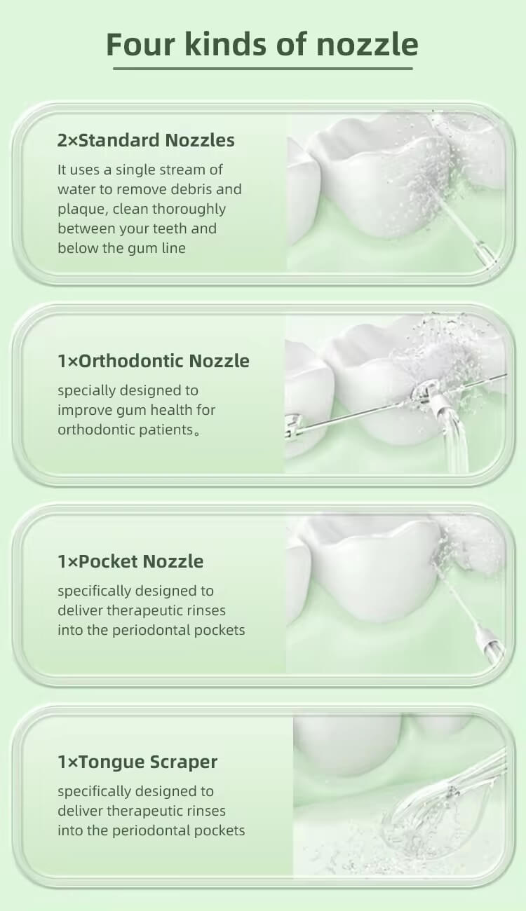 5 Capete rezerva pentru dusurile bucale WP01 si WP02 - imagine 2